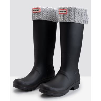 Hunter Recycled Mini Cable Tall Boot Sock