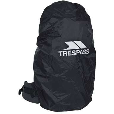 Trespass Rain Waterproof Rucksack/Backpack Cover (Black)