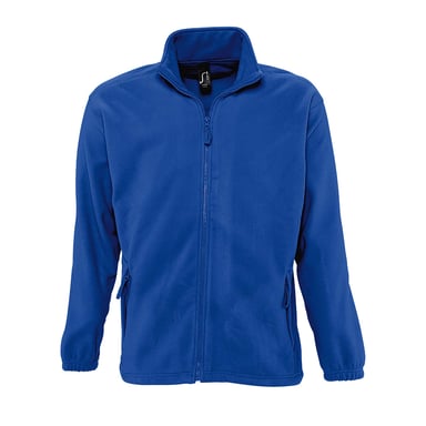 SOLS Mens North Full Zip Outdoor Fleece Jacket (Royal Blue)