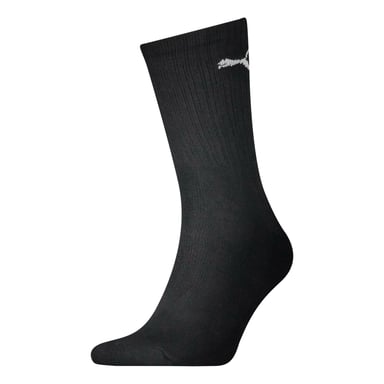 Puma Unisex Adult Crew Sports Socks (Pack of 3) (Black)