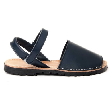 Purapiel Sandalia Plano Ibisv21 En Azul