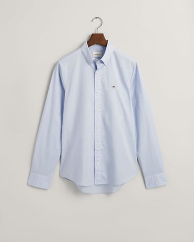GANT Mens Slim Fit Long Sleeve Poplin Shirt