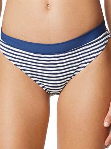 Woven Texture Bound Bikini Brief Jeans