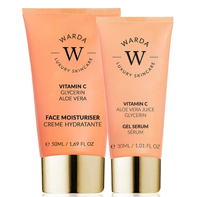 Skin Glow Boost Vitamina C Hidratante 50ml + Skin Glow Boost Vitamina C Gel Serum 30ml
