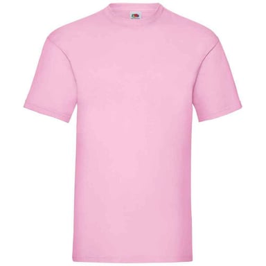 Fruit of the Loom Mens Valueweight T-Shirt (Light Pink)