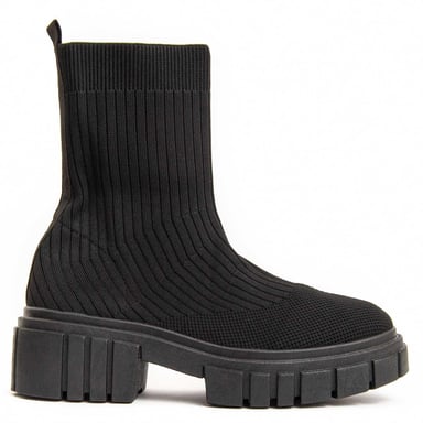 Montevita Botin De Plataforma Botilan41 En Negro