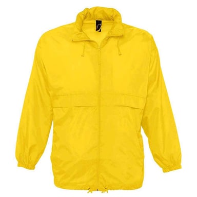 SOLS Unisex Adult Surf Windbreaker (Gold)