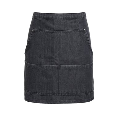 Premier Jeans Stitch Denim Waist Apron (Pack of 2) (Black Denim)