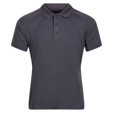 Regatta Professional Mens Coolweave Short Sleeve Polo Shirt (Iron)