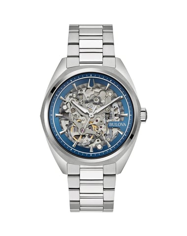 Bulova Surveyor Men's Silver Watch 96A292