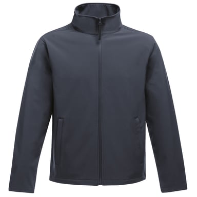 Regatta Standout Mens Ablaze Printable Softshell Jacket (Navy)