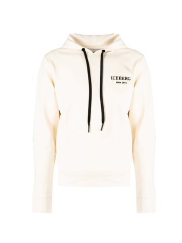 Iceberg Sudadera Hoodie del hombre beige