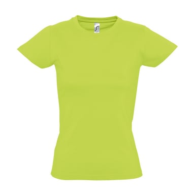 SOLS Womens/Ladies Imperial Heavy Short Sleeve T-Shirt (Apple Green)
