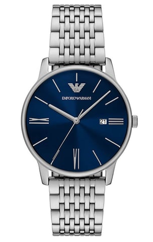 Emporio Armani Minimalist Men's Silver Watch AR11674