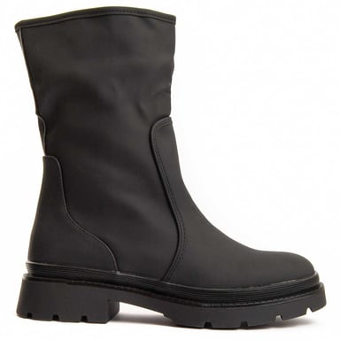 Montevita Botin De Plataforma Marinne2 En Negro