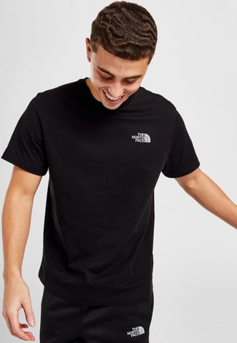 Camiseta The North Face Simple Dome Reflective Logo en negro