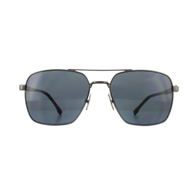 HUGO BOSS Gafas de Sol 1045/S V81 IR Gris Rutenio Oscuro Azul