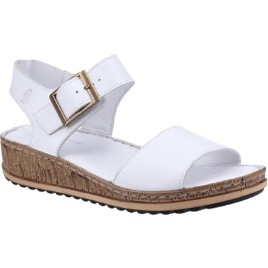Hush Puppies Womens/Ladies Ellie Leather Sandals (White)