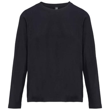 SOLS Womens/Ladies Monarch Long-Sleeved T-Shirt (Deep Black)