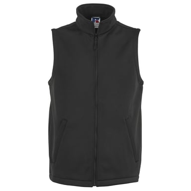 Russell Mens Smart Softshell Gilet Jacket (Black)