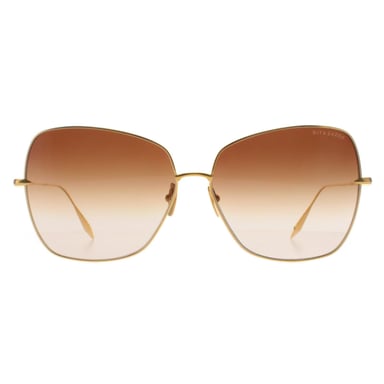 Dita Cat Eye Mujer Oro Amarillo Marrón Oscuro a Transparente Gradiente Zazoe