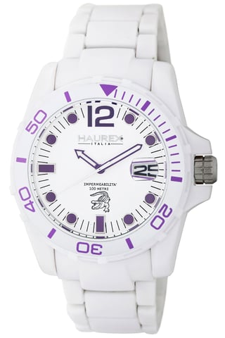 Haurex italy reloj caimano blanco para hombre