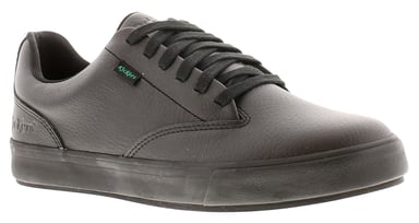 Kickers Mens Shoes Tovni Tumble Leather Lace Up black leather