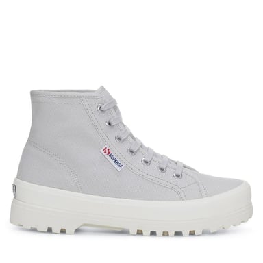 Superga Womens/Ladies 2341 Cotu Alpina High Tops (Grey Silver/Avorio)