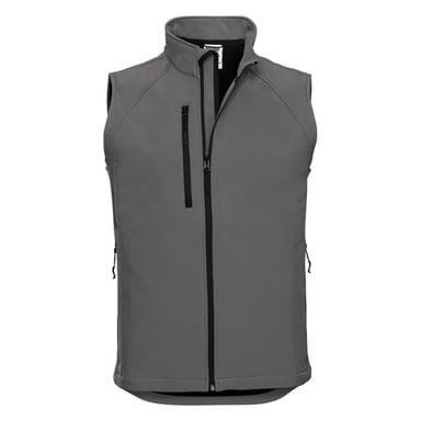 Russell Mens Softshell Gilet (Titanium Solid)