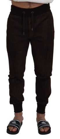 Pantalones de chandal con cordon liso