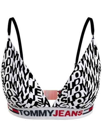 Sujetador de mujer Tommy Jeans con logotipo rojo Unlimited