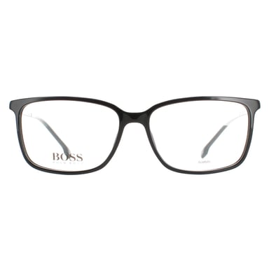 Hugo Boss rectangular hombre negro jefe 1185/it