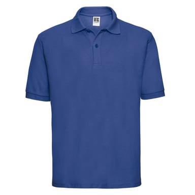 Russell Mens Polycotton Pique Polo Shirt (Bright Royal Blue)