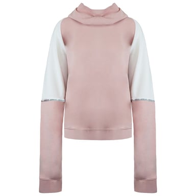 Sudadera con capucha extragrande de punto doble para mujer Under Armour Unstoppable de manga larga