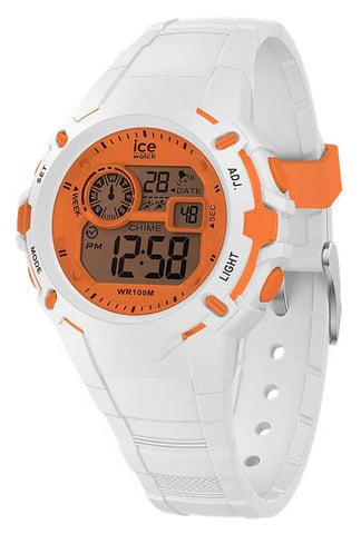 Ice Watch Ice Digit Explorer - White Orange Women's White Watch 024002
