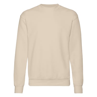 Fruit Of The Loom Mens Set-In Belcoro® Yarn Sweatshirt (Natural)