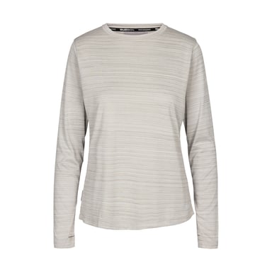 Trespass Womens/Ladies Nettil Long-Sleeved Active Top (Platinum Marl)