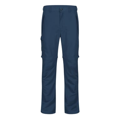 Regatta Great Outdoors Mens Leesville Zip Off Trousers (Dark Denim)
