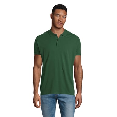 SOLS Mens Planet Polo Shirt (Bottle Green)
