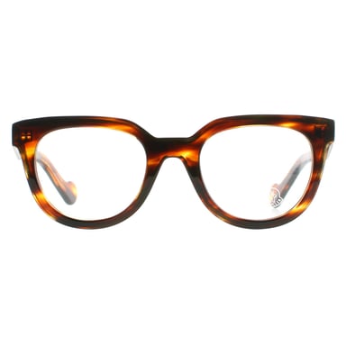 Moncler Montures ML5005 045 Brillantes Marron Clair Hommes Femmes
