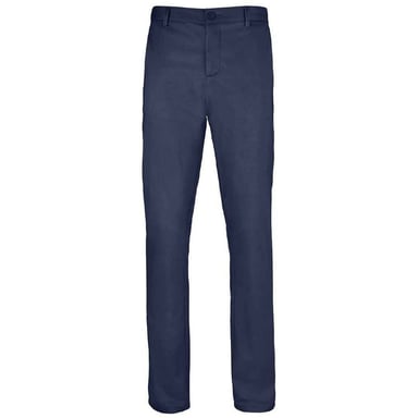 SOLS Mens Jared Stretch Slim Suit Trousers (French Navy)