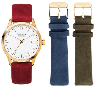 Orphelia Fashion Suede Women's Multicolour Watch OF714888