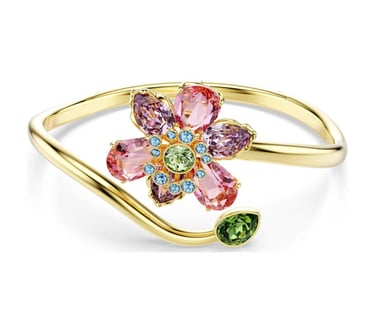 Swarovski 'Idyllia' Women's Gold Plated Metal Bracelet - Gold 5709028