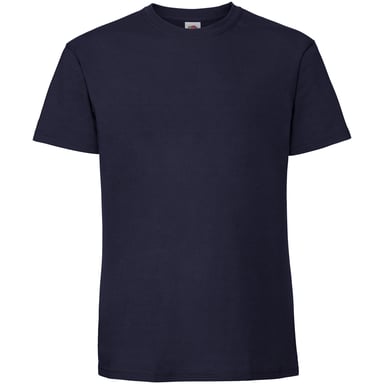 Fruit Of The Loom Mens Iconic 195 Ringspun Premium Tshirt (Navy)