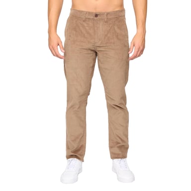 Crosshatch Mens Cordout Loose Trousers (Biscuit)