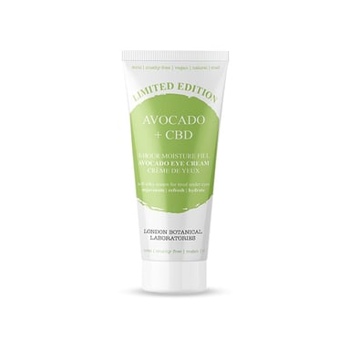 Edición Limitada Crema Hidratante de Ojos Aguacate + CBD 8 Horas 20ml