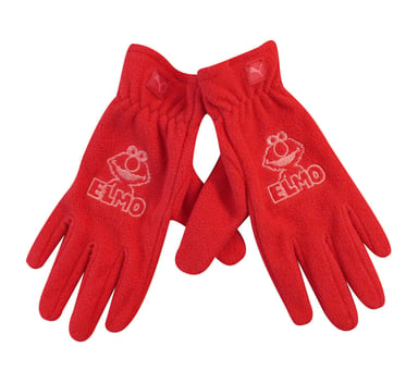Guantes Puma Barrio Sésamo Elmo Niños Rojos