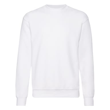 Fruit Of The Loom Mens Set-In Belcoro® Yarn Sweatshirt (White)