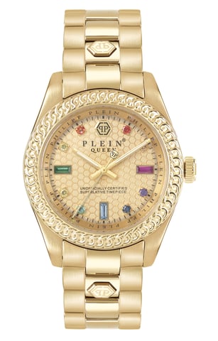 Philipp Plein Queen Women's Gold Watch PWDAA0721