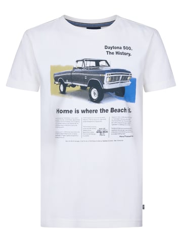 Petrol Industries - Artwork T-shirt Lighthouse Boys -  Bright White